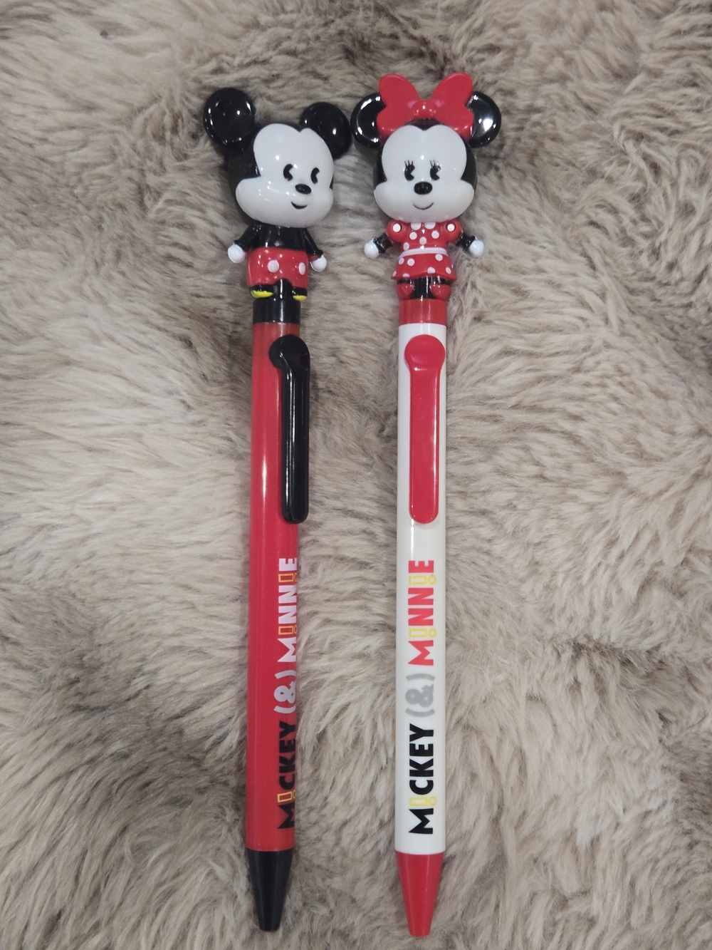 Disney Mickey & Minnie Mouse Character Puppet Pens